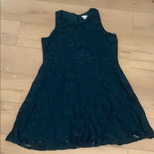 Green xhilaration dress